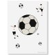 PLAKAT dla dzieci Piłka nożna-White Soccer