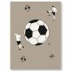 PLAKAT dla dzieci Piłka nożna "Beige Soccer"