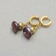 Pearls /violet/ 17.10.25 - kolczyki