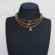Granaty /hessonit/ vol. 18 - choker - Szlachetna kolekcja