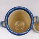Ceramiczny, kuchenny pojemnik, vintage