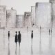 Miasto 3  -  akwarela