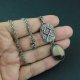 Runa Othala z mokaitem - srebrny amulet ochronny