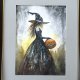 Magia jesiennej nocy Original Akwarela A4
