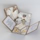 Pamiątka pierwszej Komunii Świętej exploding box kartka 3d