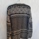 WEŁNA szetlandzka, Kardigan sweter, oversize