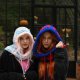 Balaclava ręcznie szydełkowana, kapturek kominiarka handmade