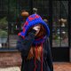 Balaclava ręcznie szydełkowana, kapturek kominiarka handmade