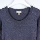 Loft metalizowana bluzka / XS petite