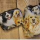 Zestaw saszetka na smaczki i woreczki # rottweiler beagle golden retriever dalmatyńczyk border maltipoo