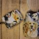 Zestaw saszetka na smaczki i woreczki # rottweiler beagle golden retriever dalmatyńczyk border maltipoo