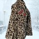 Yippie Hippie Futro sztuczne Boho Hippie Pantera – rozmiar S/M