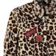 Yippie Hippie Futro sztuczne Boho Hippie Pantera – rozmiar S/M