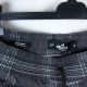 Hollister crop skinny spodnie krata / S