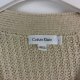 Calvin Klein swetrowa kamizelka z lnem / L