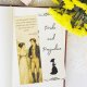 Duma i uprzedzenie Jane Austen - zakładka do książki z papieru