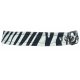 Pasek tekstylny zebra