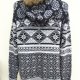 H&M - WZORZYSTY SWETER