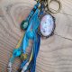 Brelok do kluczy w stylu boho z kaboszonem - Meadow Breeze