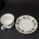 Angielska porcelana filiżanka i spodek wzór bluszcz