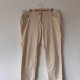Beżowe spodnie sztruksowe z bawełny – klasyczny, naturalny look rozmiar  5Xl / 50