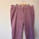 Miękkie sztruksowe spodnie vintage pascielowy róż rozmiar 4 xl /48