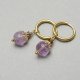 Alloys Collection - Ametysty - kolczyki