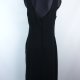 H&M ołówkowa czarna sukienka midi / 40