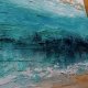 Blue lagoon 12 obraz abstrakcyjny nowoczesna abstrakcja do salonu 150x100 cm