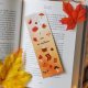 Papierowa zakładka jesienna - I am an autumn | Jesień zakładka