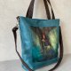 Duża torba na ramię z serii Duchy lasu