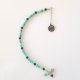 Bransoletka Turkusowo Czarna