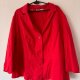 Czerwony żakiet vintage z dużymi guzikami 7XL / 54 / 26