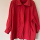 Ocieplana vintge retro pikowana czerwona kurtka 5XL / 50 / 22