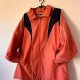 Pomarańczowa kurtka vintage 90s z kontrastowymi wstawkami – sportowy retro styl 4XL / 48 / 20