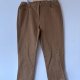 Brązowe spodnie z bawełny – ciepły odcień karmelu 4XL / 48 / 20