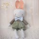 Króliczek Henry, przytulanka ręcznie szyta, prezent GOTOWY