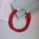Naszyjnik czerwony