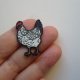 PIN PRZYPINKA BROSZKA KURA