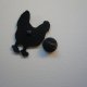 PIN PRZYPINKA BROSZKA KURA