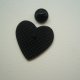 PIN PRZYPINKA BROSZKA  KOTKI KOCIE SERCE