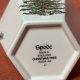 Spode christmas tree s 3324-AO - na miniaturową ozdobę świąteczną - kultowe zdobienie od SPODE