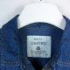 Denim73 Matalan koszula casual cienki jeans limited / M