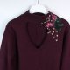 Koton sweter akryl burgund cekiny / M