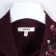 Koton sweter akryl burgund cekiny / M