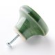 Gałka do mebli zieleń butelkowa, wz.2