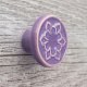 Gałka do mebli lawendowa wz.2