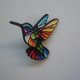 PIN PRZYPINKA BROSZKA PTAK KOLIBER