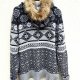 H&M - WZORZYSTY SWETER