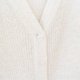 Śmietankowy kardigan vintage moher wiskoza sweter wełniany Voice of Europe